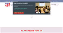 Desktop Screenshot of moveupct.org